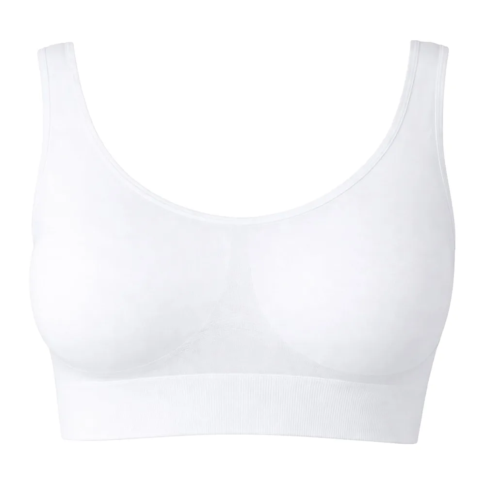 Soutiens-Gorge sans Armatures,sans Coutures et sans Crochets — Blanc