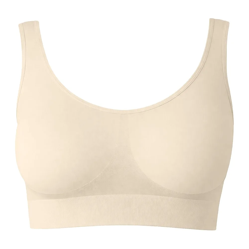 Soutiens-Gorge sans Armatures,sans Coutures et sans Crochets — Beige