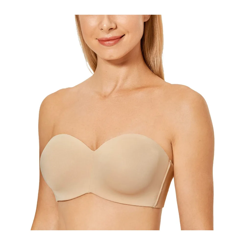 Soutien Gorge Grande Taille Dentelle — Taupe Beige