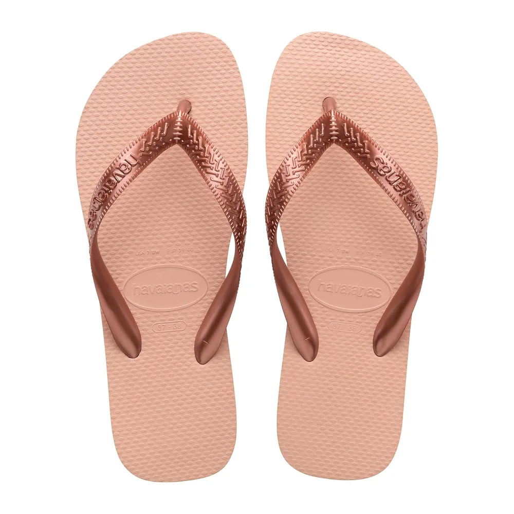 Top Tiras Tongs — Rose