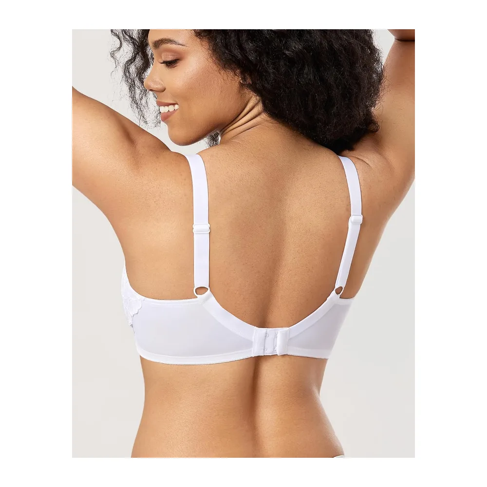 Soutien Gorge Grande Taille Dentelle — Blanc
