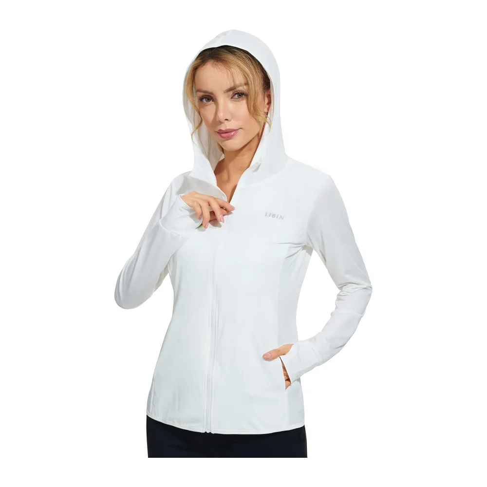 UV Chemise Veste de Course Running Vêtements — 01-blanc-upgrade
