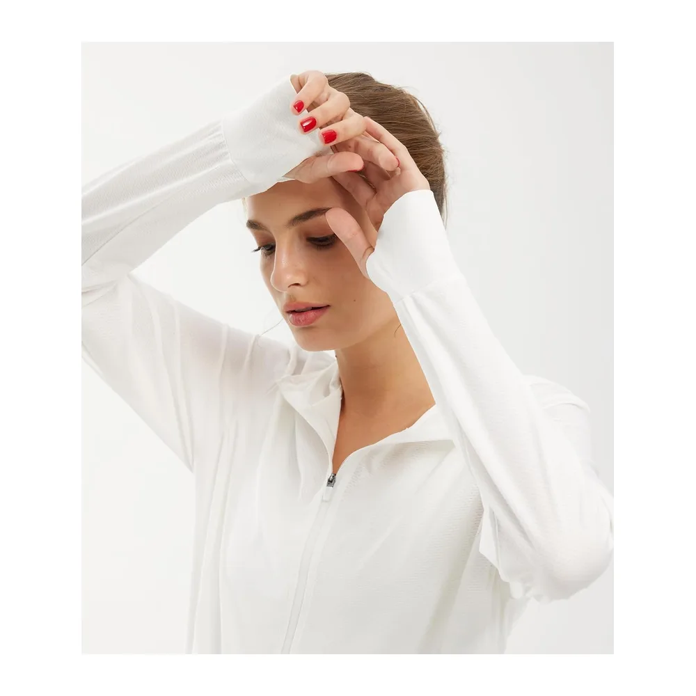 UV Chemise Veste de Course Running Vêtements — 01-blanc-upgrade