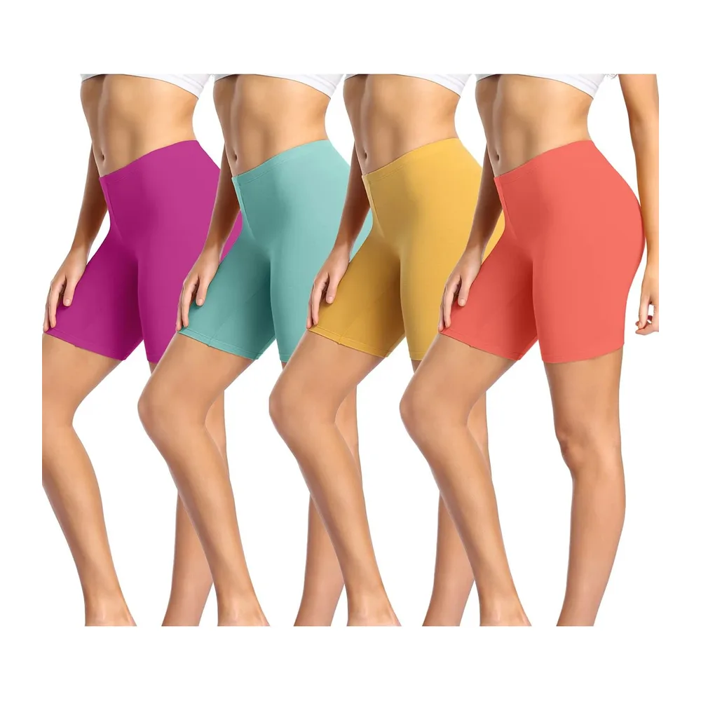Anti Frottement Cuisse Short sous Robe Panty Coton Shorty — Multicolore