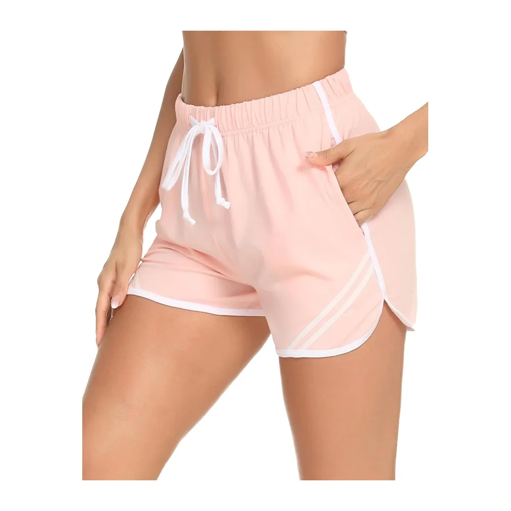 Short de Course à Pied décontracté en Coton — B Rose