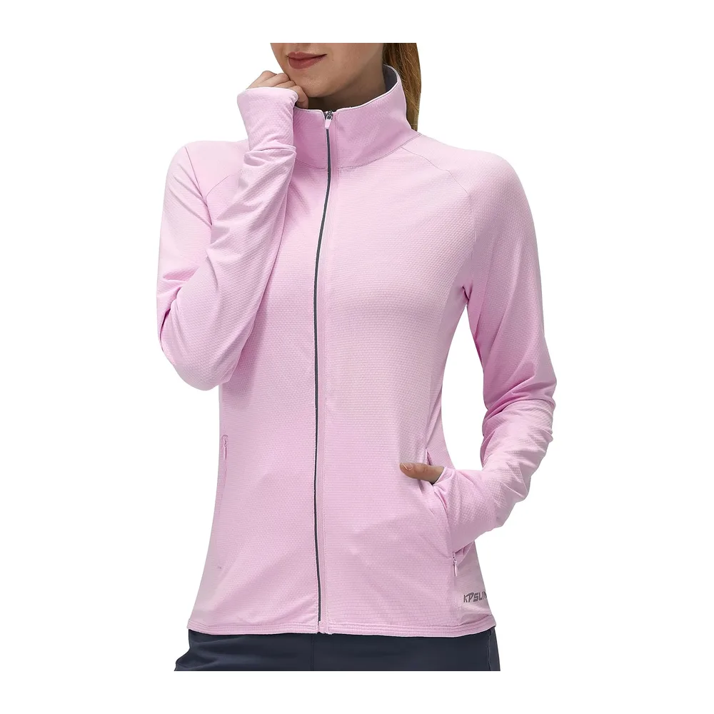 Vêtement de protection solaire UPF 50+ à manches longues — Rose