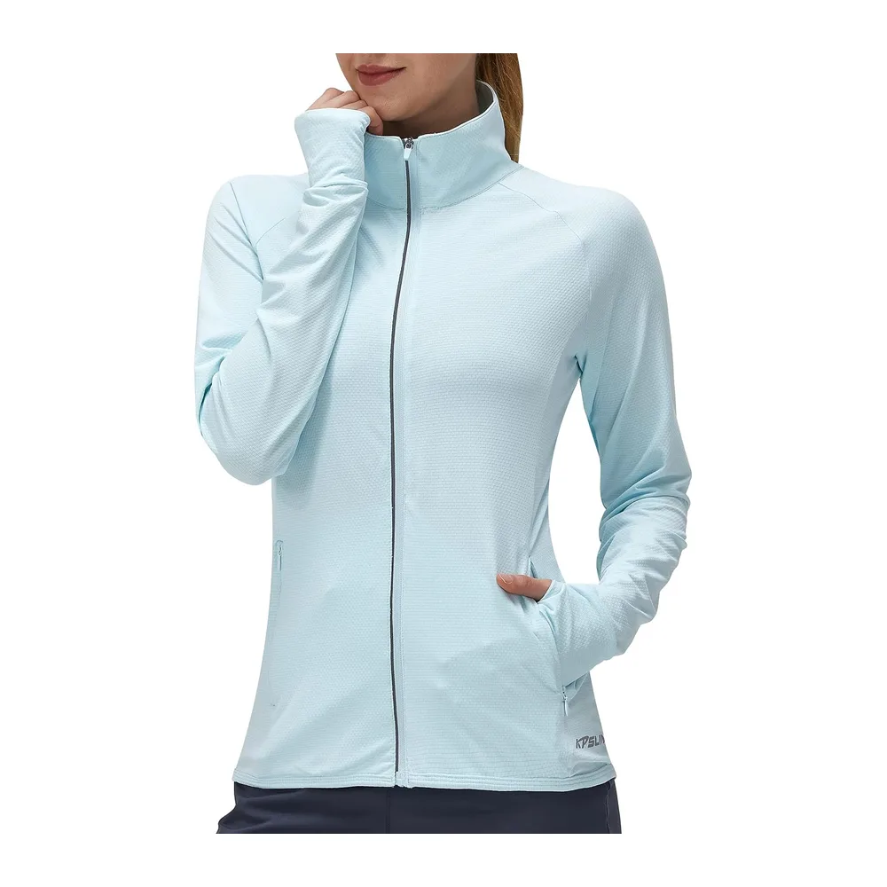 Vêtement de protection solaire UPF 50+ à manches longues — Bleu