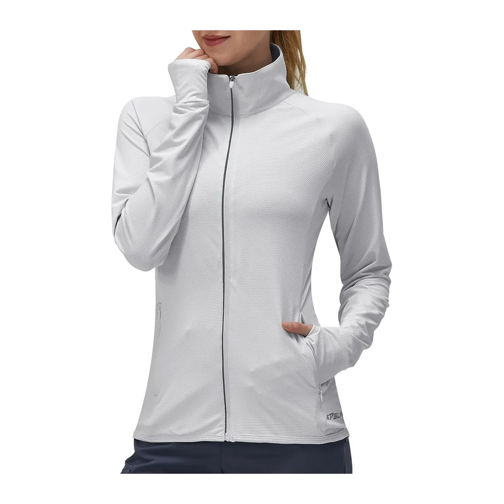 Vêtement de protection solaire UPF 50+ à manches longues — Gris