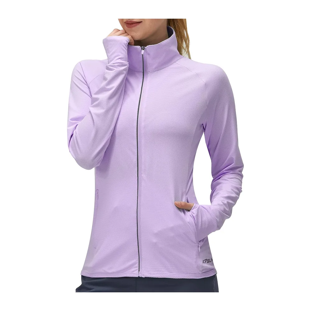 Vêtement de protection solaire UPF 50+ à manches longues — Violet