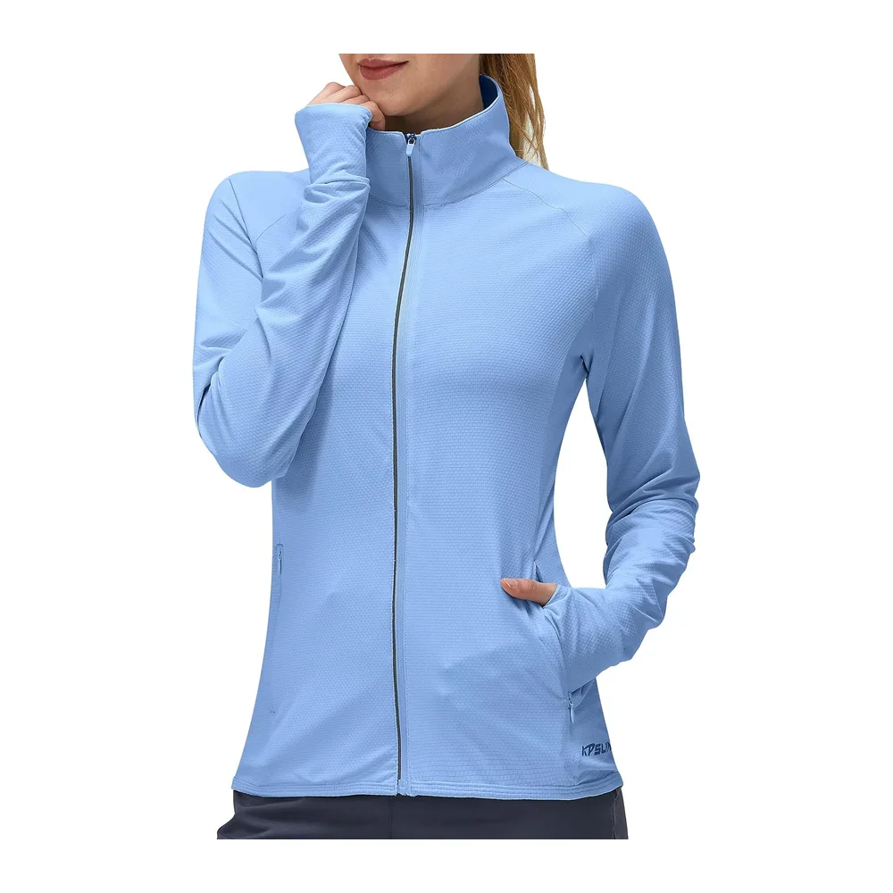 Vêtement de protection solaire UPF 50+ à manches longues — Bleu Lavande