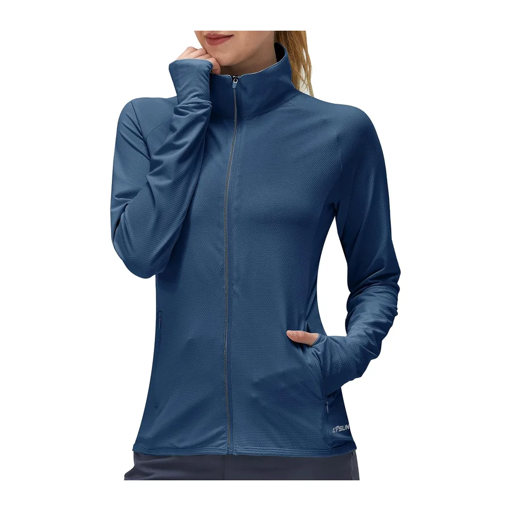 Vêtement de protection solaire UPF 50+ à manches longues — Bleu Marine
