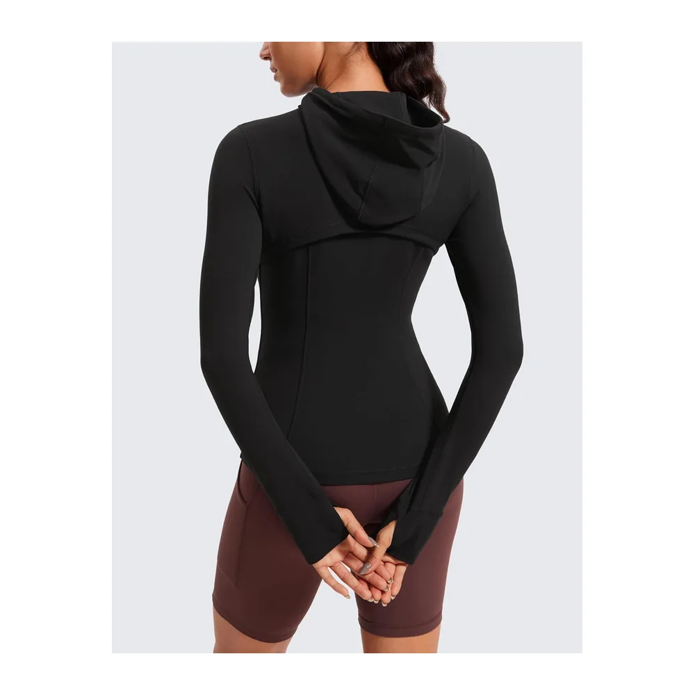 Butterluxe Vestes Longues à Capuche — Noir