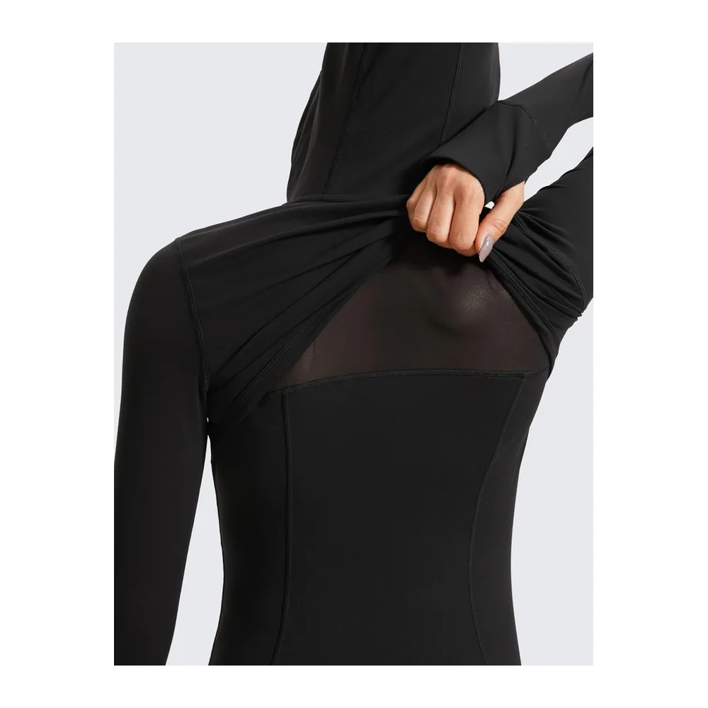 Butterluxe Vestes Longues à Capuche — Noir