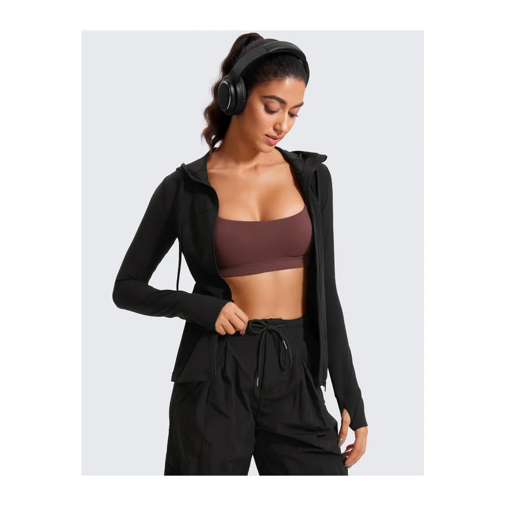 Butterluxe Vestes Longues à Capuche — Noir