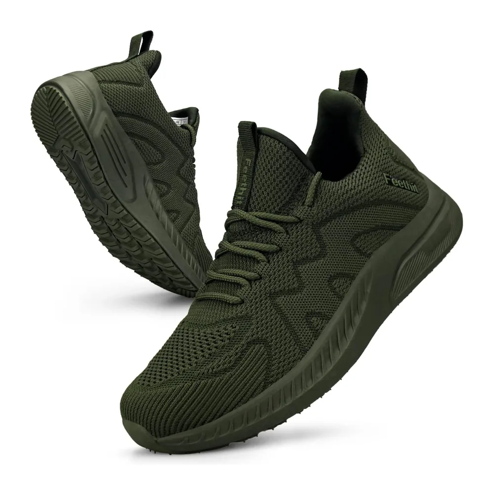 Chaussures de Sport Respirant Légère de Fitness Outdoor — Vert