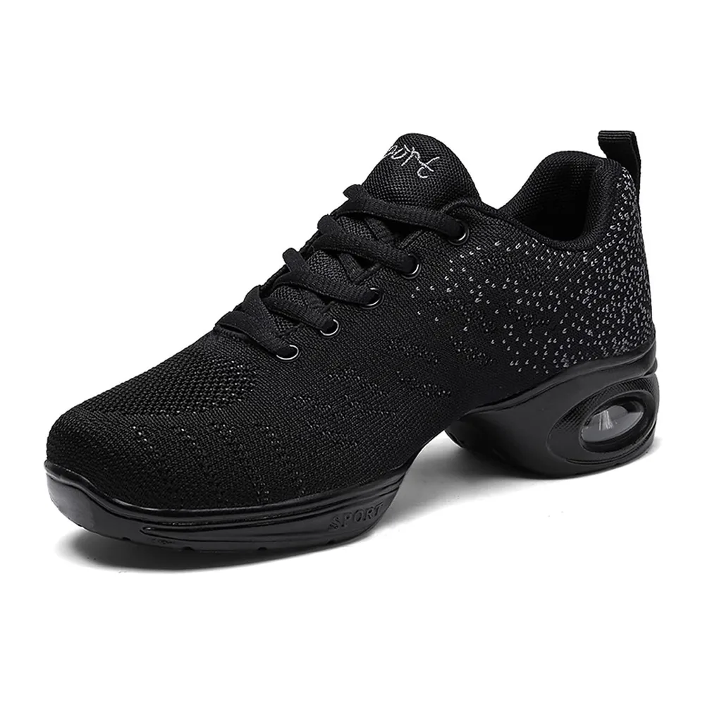 Chaussures de Sport Jazz Chaussures d'entraînement à la Danse de Danse de — Noir 77
