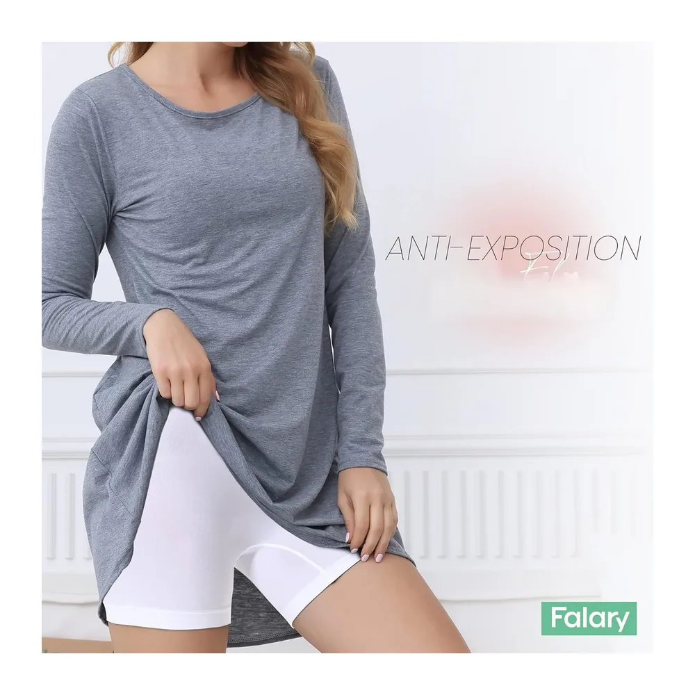 Shorty sous Jupe Legging Court Anti Frottement Cuisse Boxer Short — Noir+beige+blanc