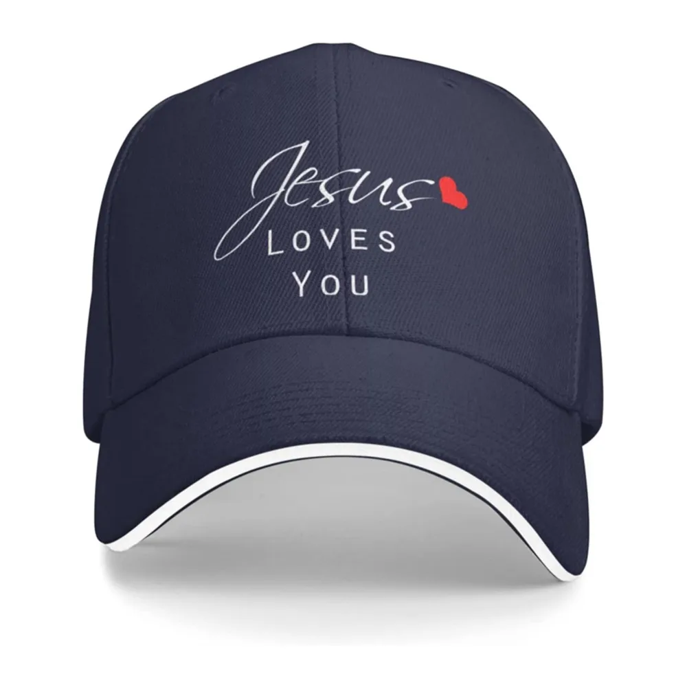 Lsjuee Chapeau Jésus t'aime Chapeau Casquette de Baseball Casquettes Mignonnes