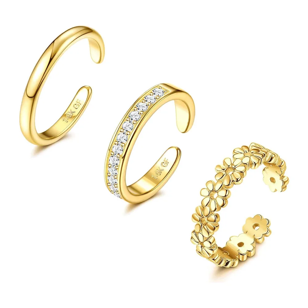 Bague Orteil Acier Inoxydable Bague de Pied