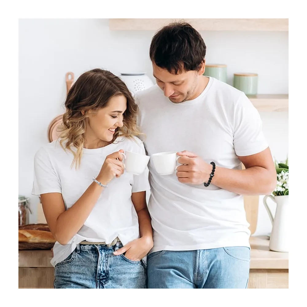 Cadeau Couple, Bracelet Couple, Cadeau Saint Valentin
