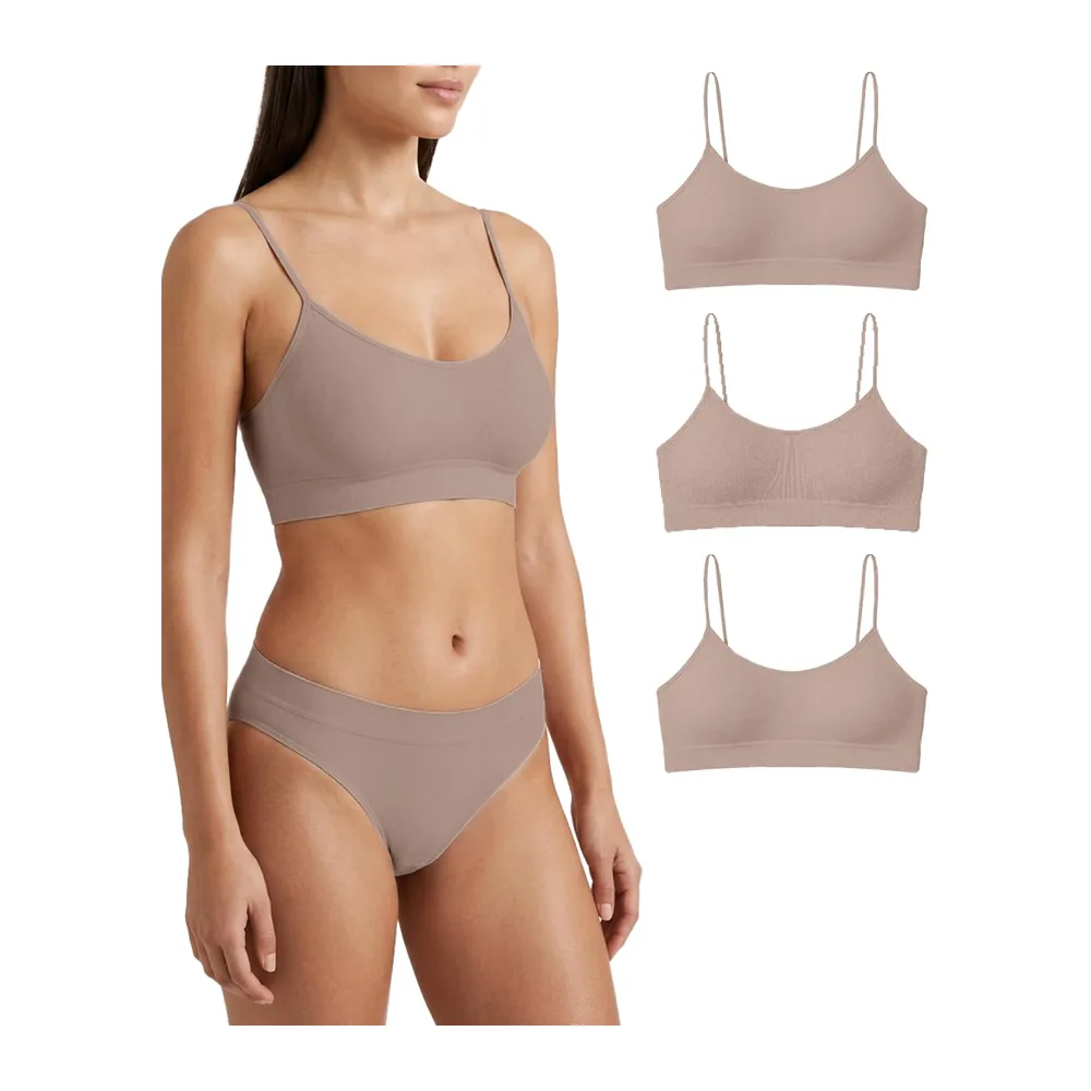 Soutien Gorge sans Armature Épaules Étroites — Naturel Naturel Naturel