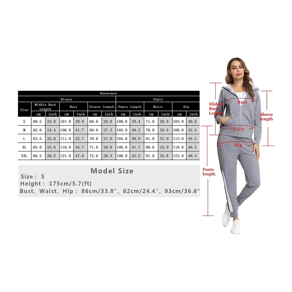 Survêtement Coton Rayé Ensemble Sportswear — Rouge Noir（2023 NEW）
