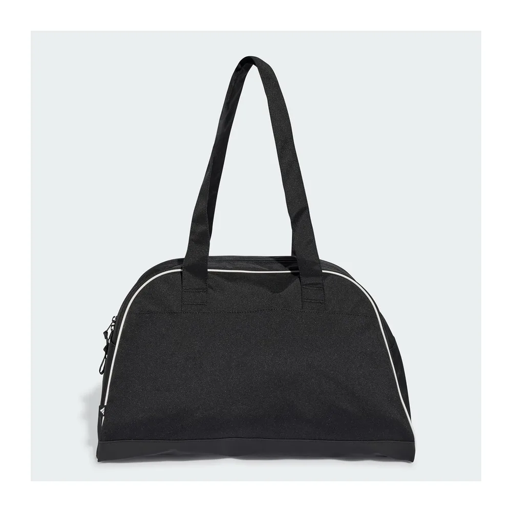 Linear Essentials Bowling Bag Handbag, Black/White