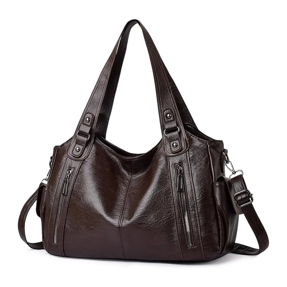 Sac À Main PU, Sac Épaule Bandoulière, Cabas Moyen