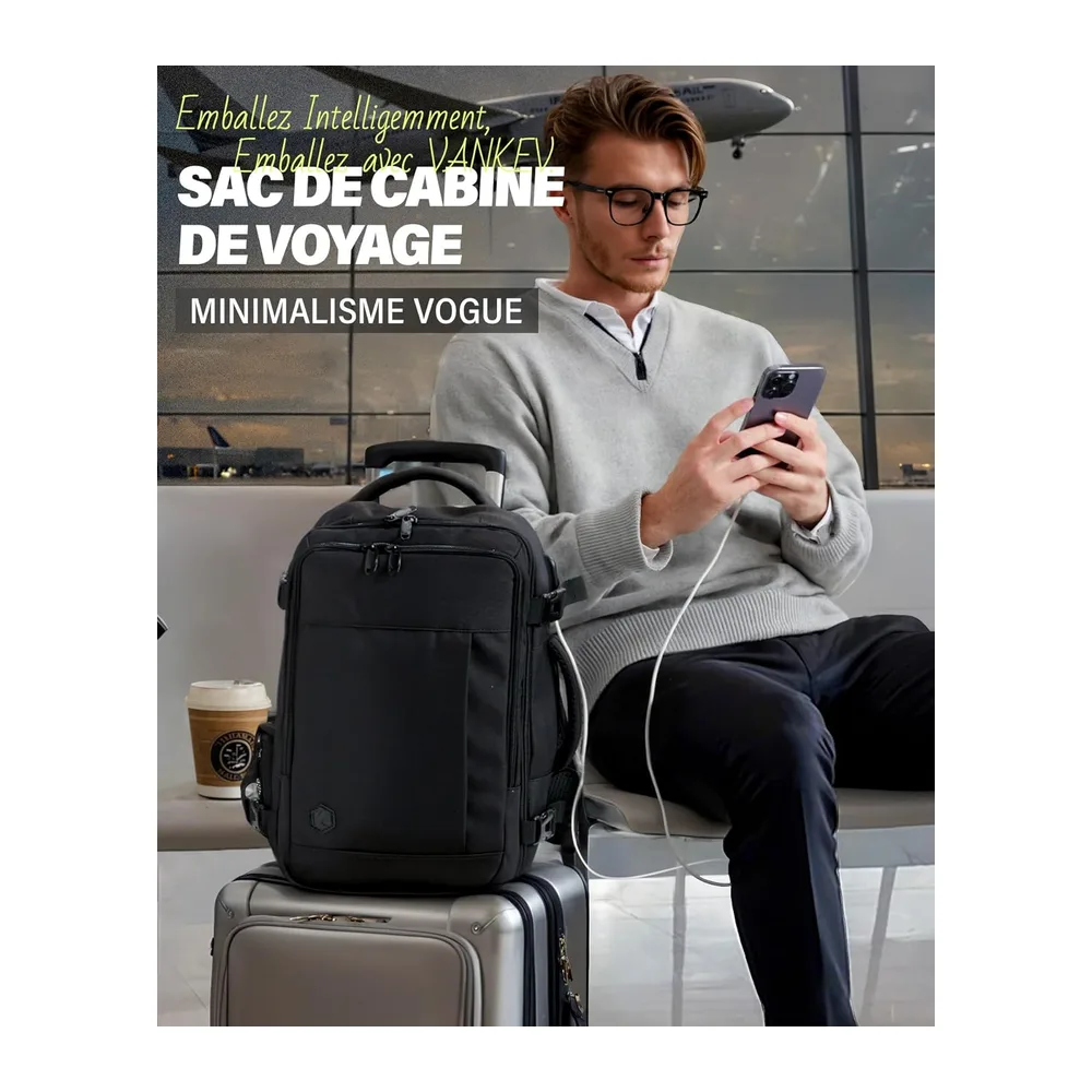 Bagage Cabine Pour Ryanair easyJet Sac à Dos Voyage