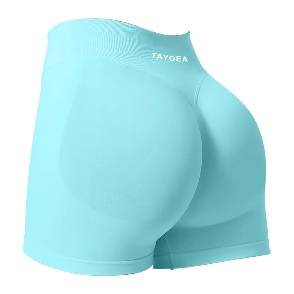 Scrunch Sports Shorts Short Push Up Short Butt Lifting Gym Shorts Seamless — Bleu Lac
