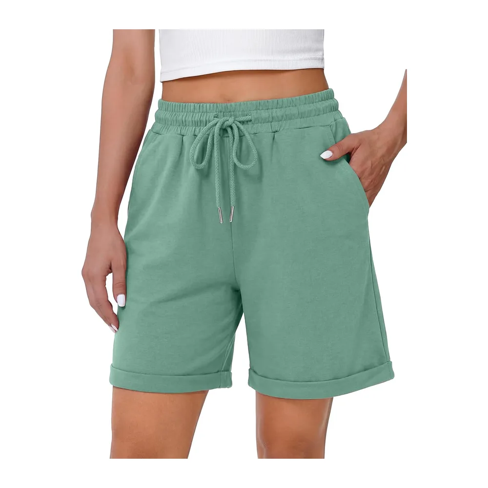 Short Sport Pantalon de Jogging Court Short de Course Décontracté d’Été avec — A#vert