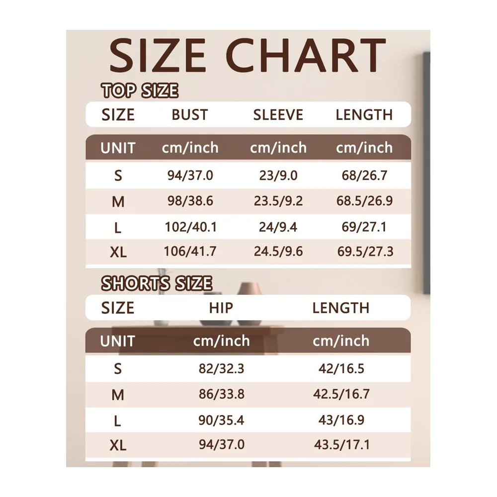 2-Piece Set Trousers and Flowy Top Short Sleeve Top Trousers Set Tracksuit 2-Piece — Gris