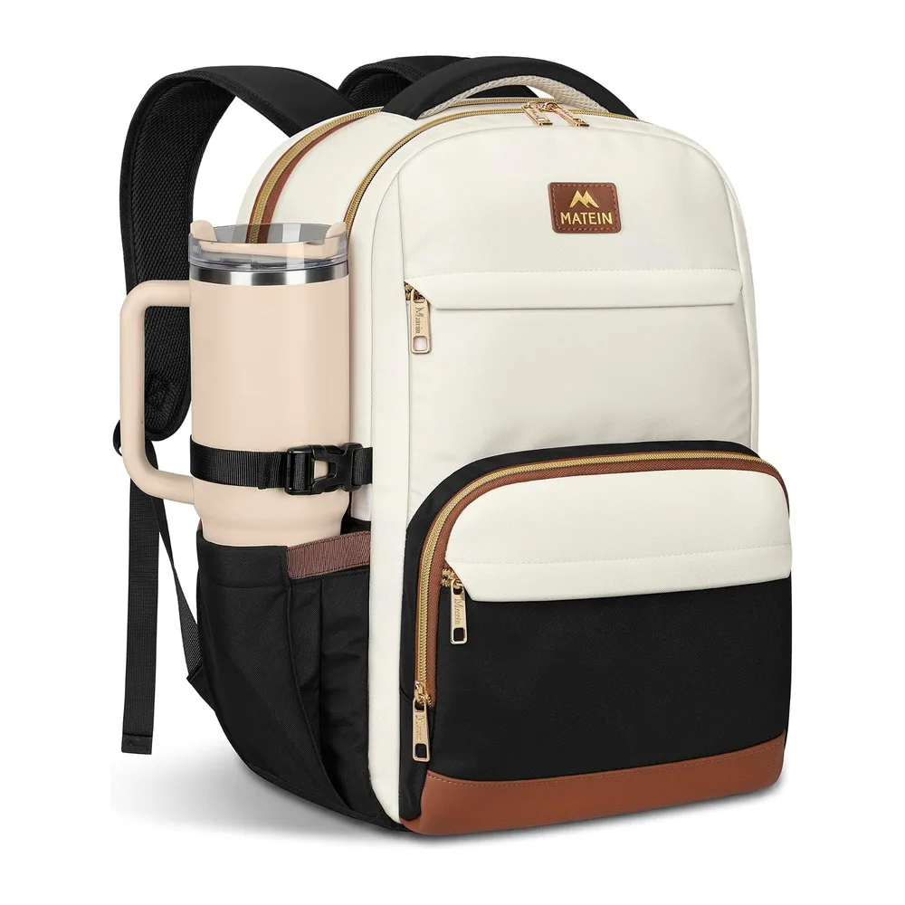 Sac a Dos Ordinateur Grand Sac à Dos Ville,Beige