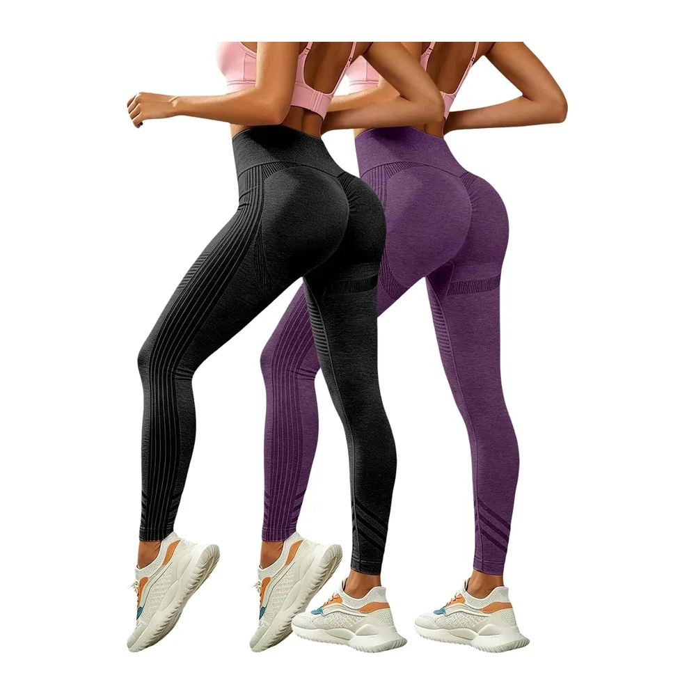 2026 Original 3D Anti-Cellulite Leggings, 3D Anti-Cellulite Leggings — Dark Violet