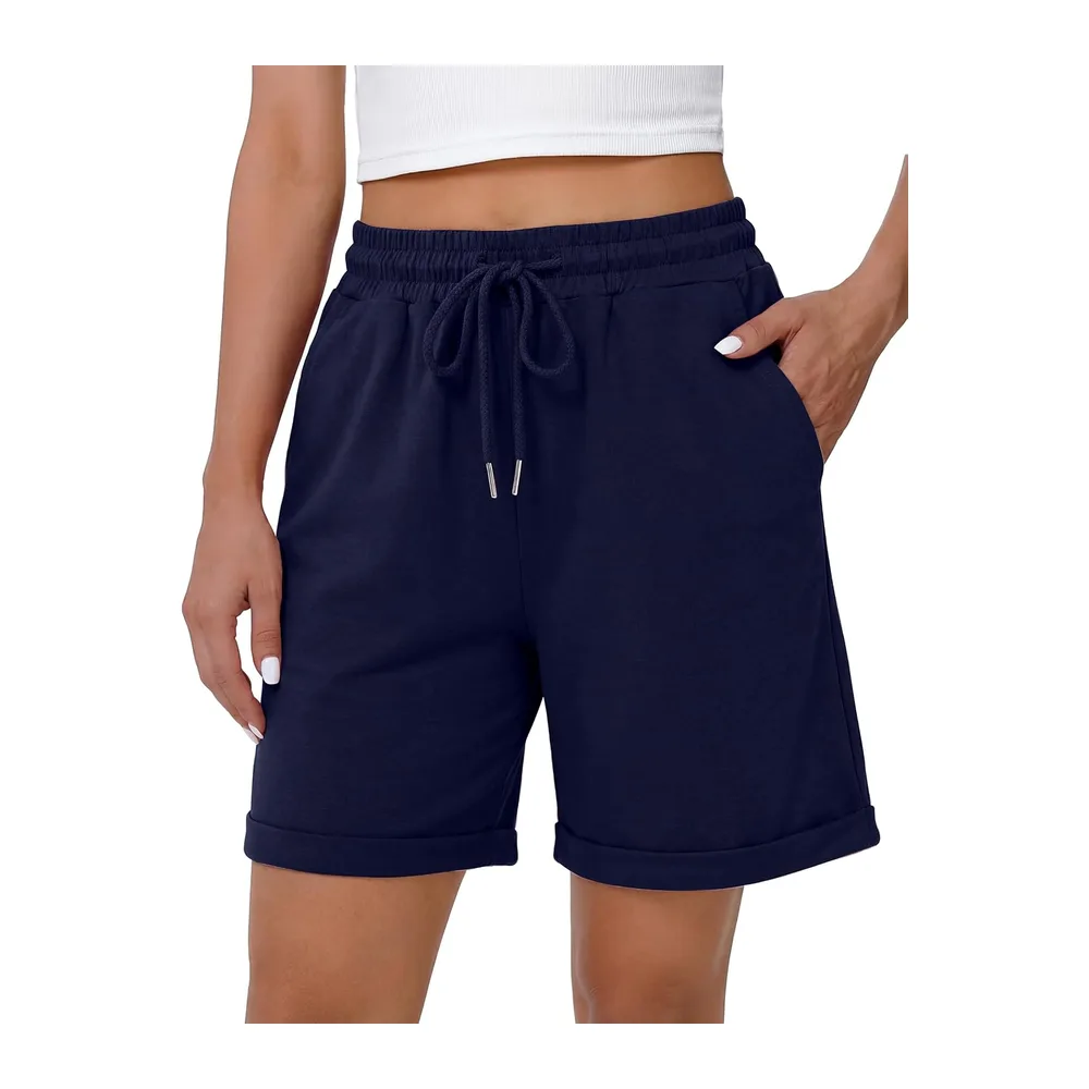 Short Sport Pantalon de Jogging Court Short de Course Décontracté d’Été — C#bleu Foncé