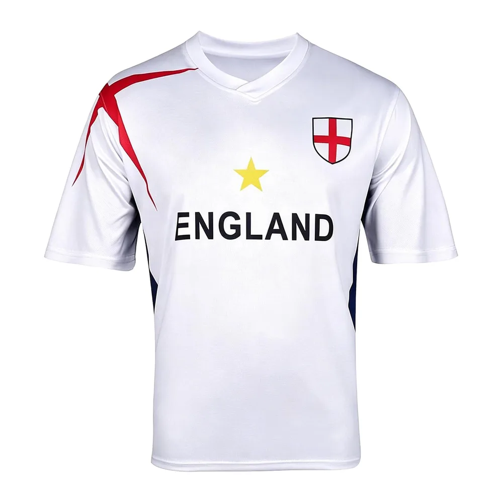 2026 Football Cup T-Shirts Fans 48 National Teams Sports Casual National — Angleterre
