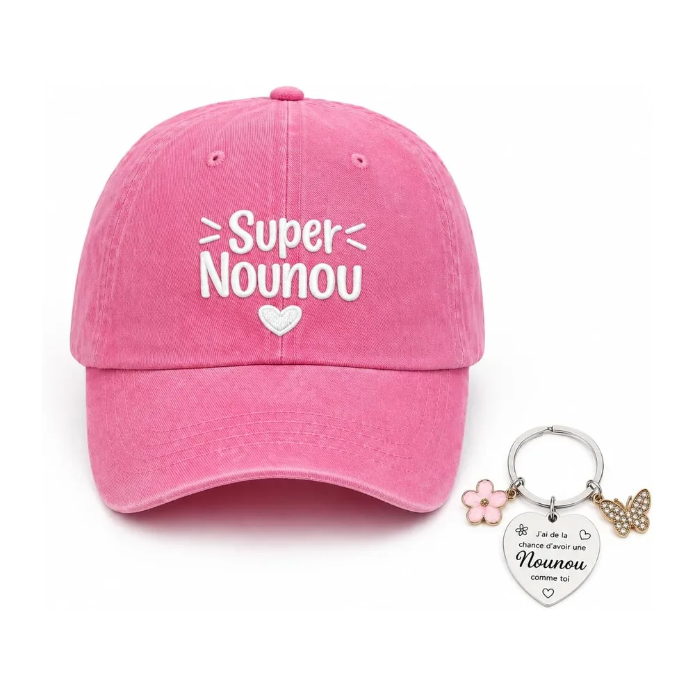 Casquette cadeau nounou et cadeau assistante maternelle