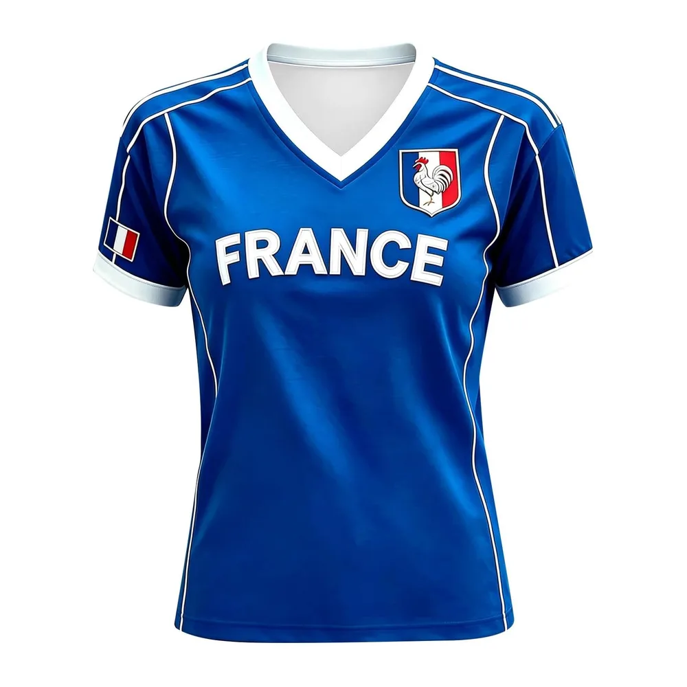 Football Team 2026 T-Shirt Fan Football World Cup 2026 Graphic Football Jersey — B#bleu