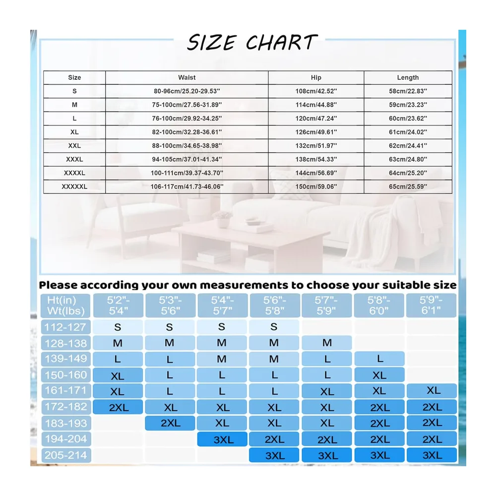 Summer Shorts Large Size Cotton and Linen Baggy Shorts Elastic High Waist Summer — Bleu-1
