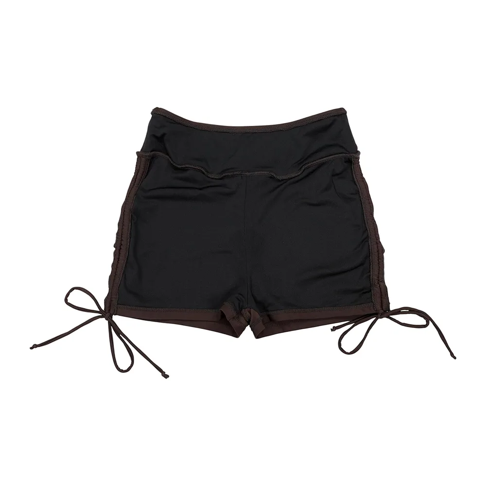 Badeshorts Swimming Shorts Bikini Shorts — Model Hd68 W26 Marron