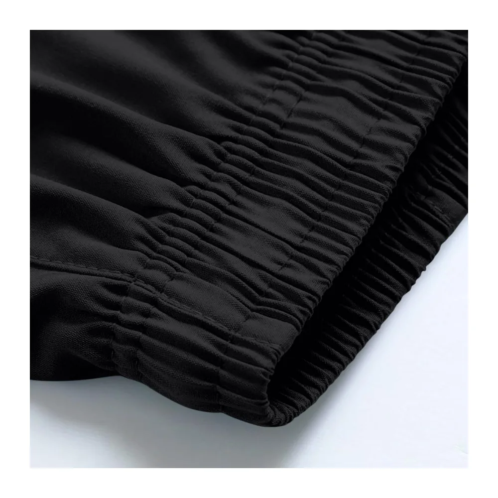 In 1 High Waist Sports Shorts with Lining and Zipper Pockets, Breathable — Le Noir
