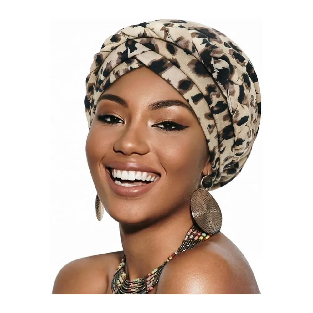 DRESHOW Winter Hats for Balaclava Knit Beanie Skull Cap with Drawstring Hat Scarf Hooded