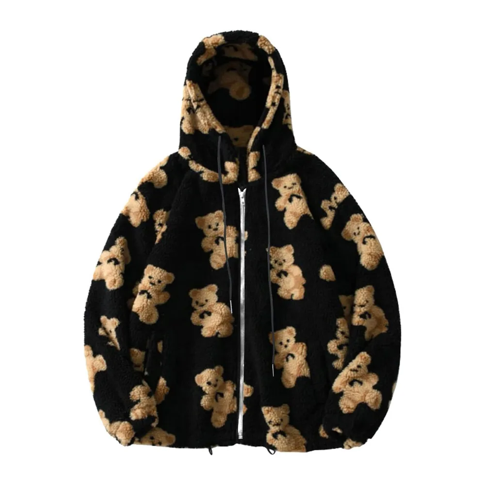 Cartoon Zip Sweatshirt Jacket — A-le Noir