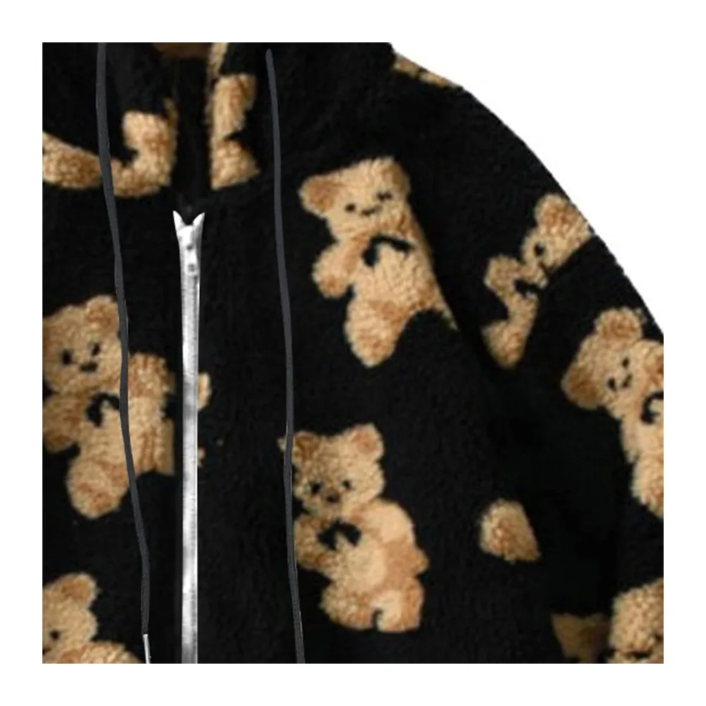 Cartoon Zip Sweatshirt Jacket — A-le Noir