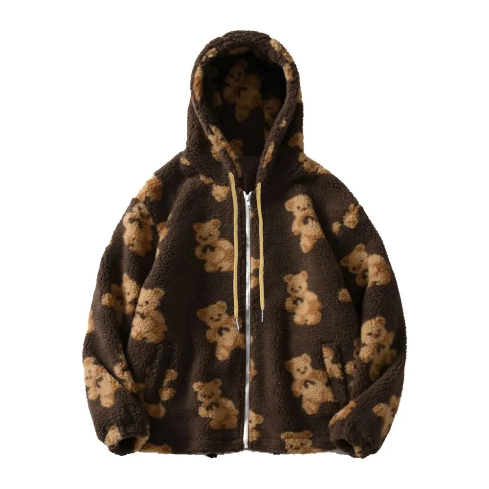 Cartoon Zip Sweatshirt Jacket — A-kaki