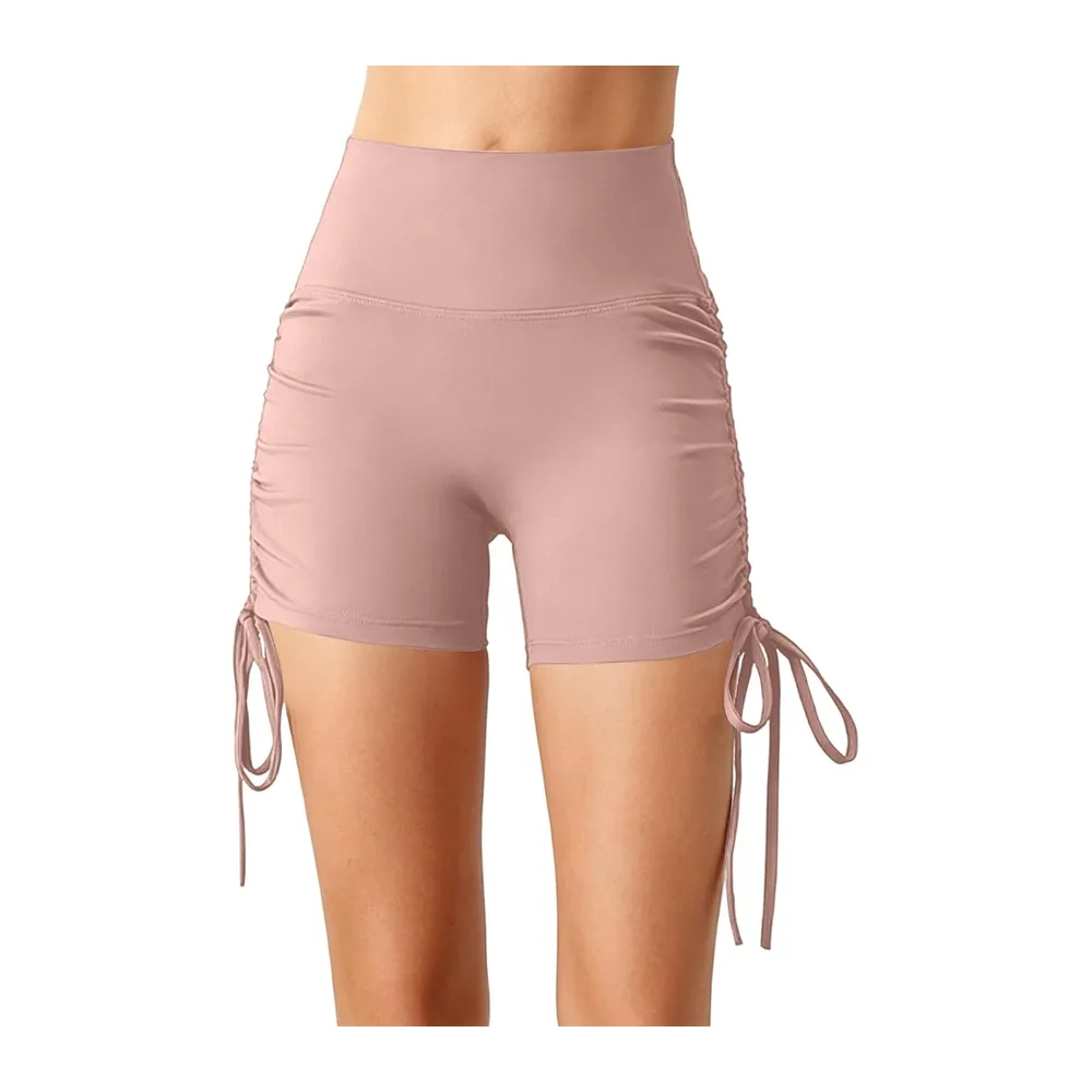 Pantalon de pole dance avec cordon de serrage, short de yoga, fitness — O Kaki