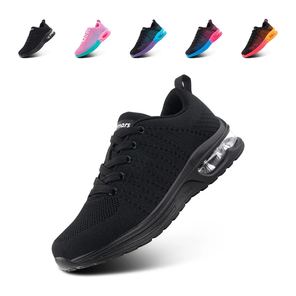 Basket Chaussure Running Chaussures de Sport Sneakers Running — Chaussure Running Noir E