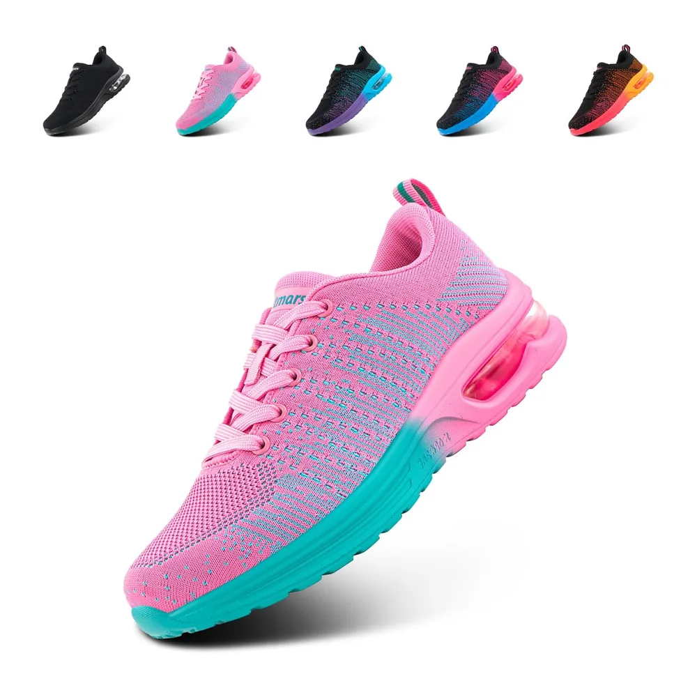 Basket Chaussure Running Chaussures de Sport Sneakers Running — Chaussure Running Rose E