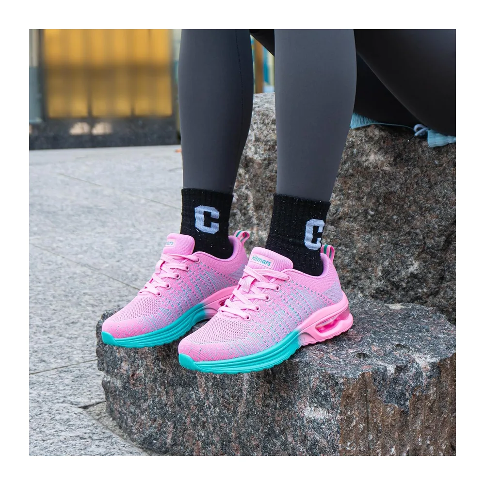 Basket Chaussure Running Chaussures de Sport Sneakers Running — Chaussure Running Rose E