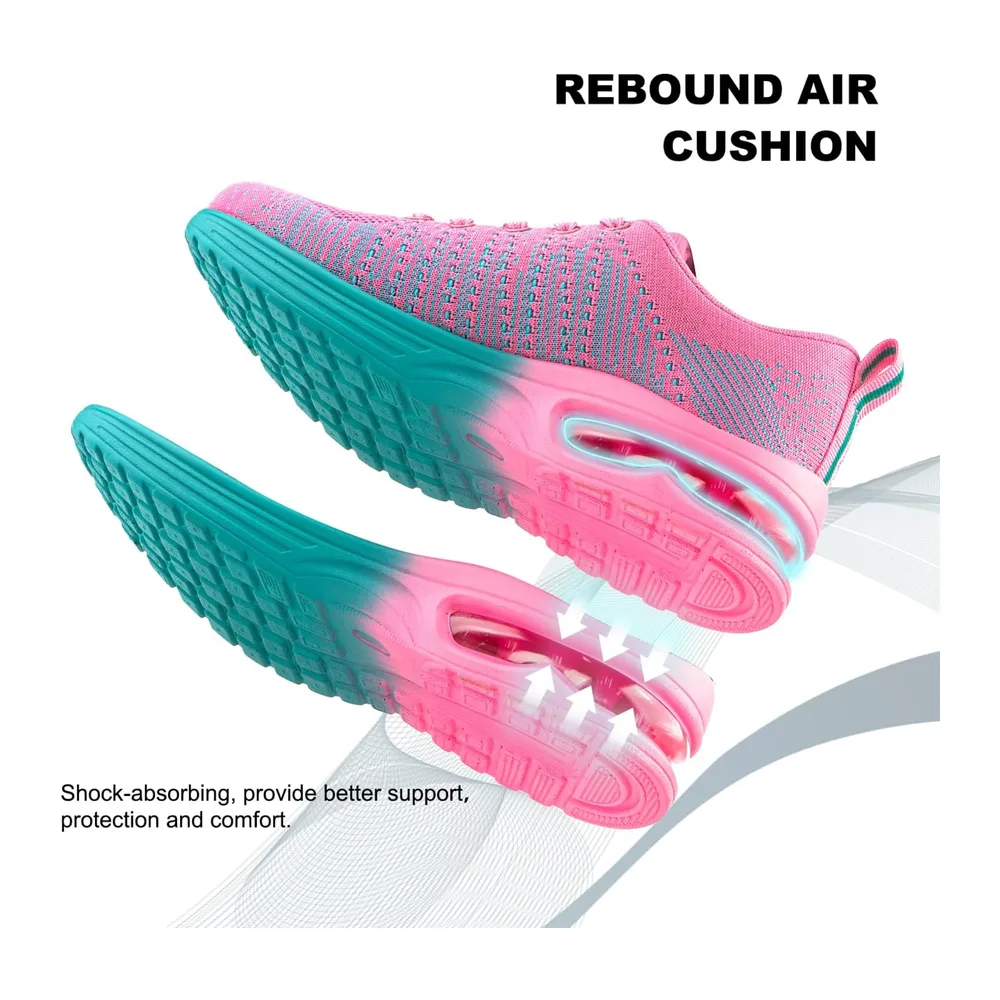 Basket Chaussure Running Chaussures de Sport Sneakers Running — Chaussure Running Rose E
